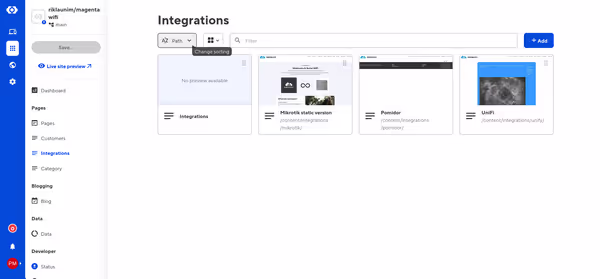 Custom content collection