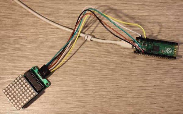 MAX7219 8x8 LED board