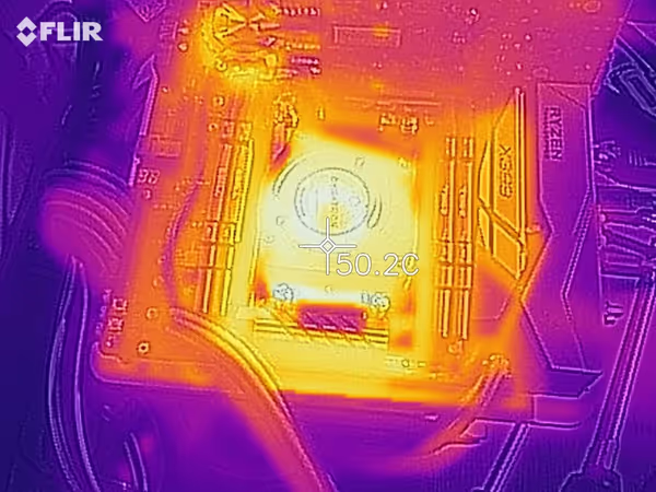 Dynatron A31 thermal image