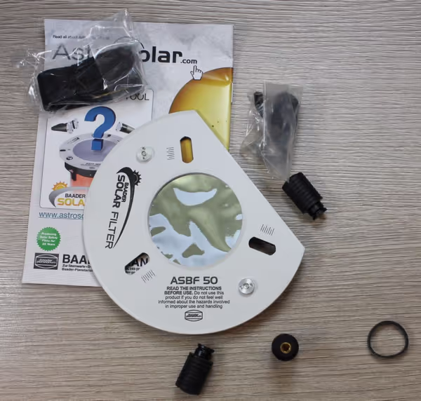 ASBF filter and all the mounting parts