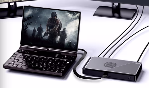 GPD G1 as a compact and portable eGPU